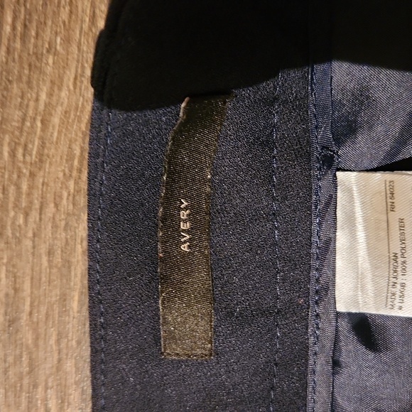 ❤️ BANANA REPUBLIC AVERY SLIM ANKLE PANTS WITH TUXEDO STRIPE, 4 (27) - Picture 6 of 8